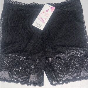 Sulanmei shaper brief leg lace Black OS
